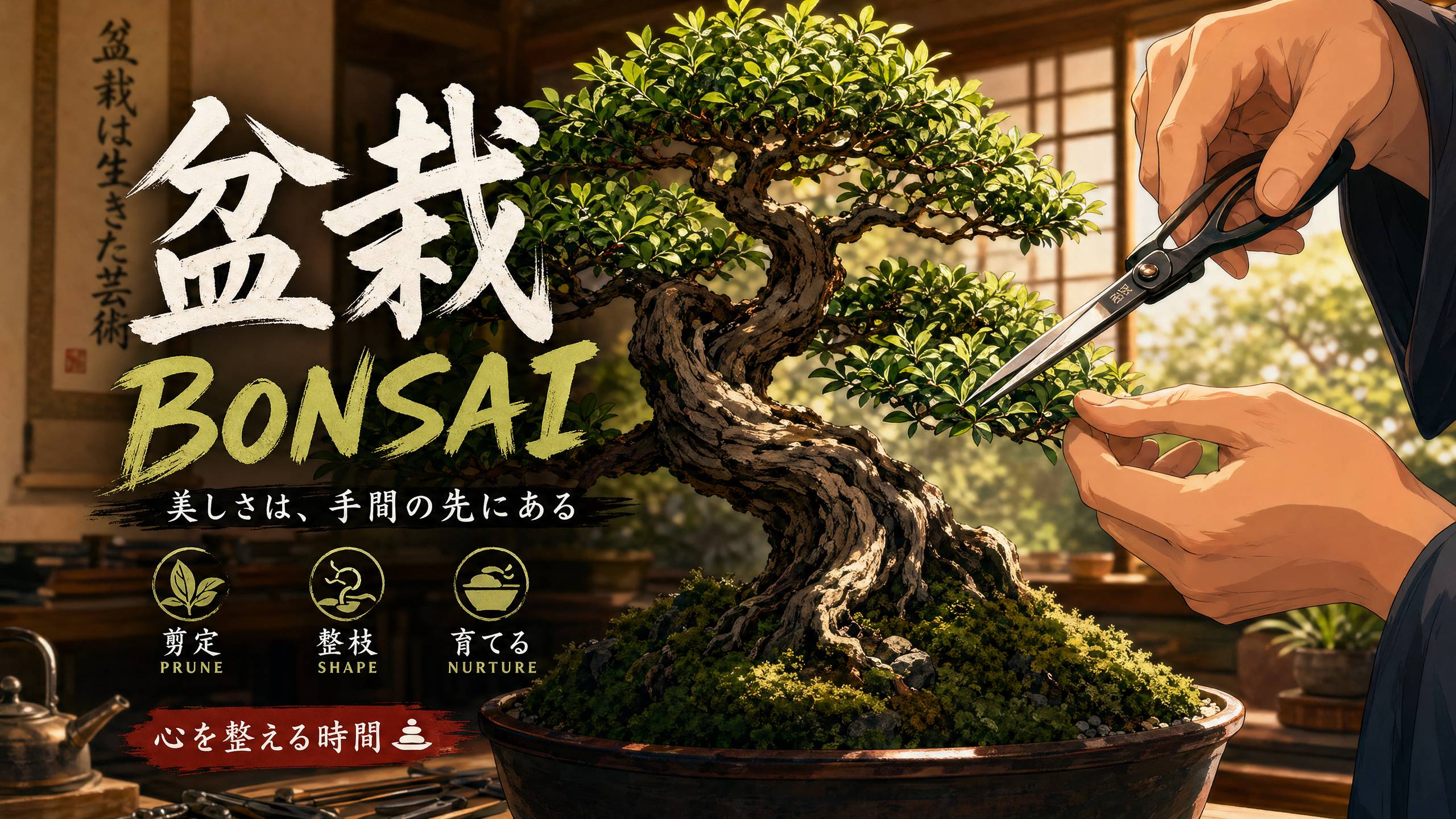 玩物社区植物视频-今日推荐盆景视频